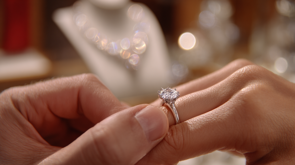 wybór rozmiaru pierścionka